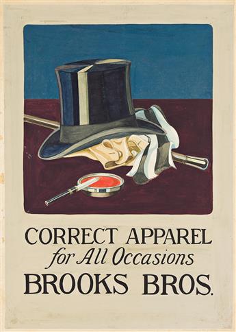FLORENCE S. FREEMAN (DATES UNKNOWN) Brooks Bros.: Correct Apparel for All Occasions.                                                             